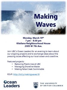 Making Waves Policy Event, March 19th